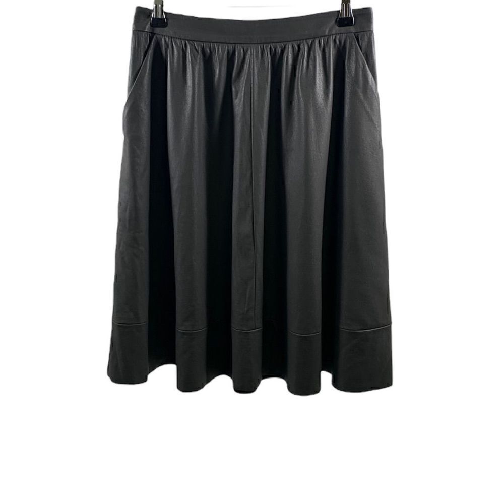 Search for Sanity Silver Faux Leather Skirt Size 6